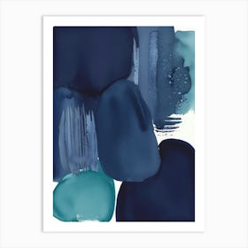 Blue Ii Canvas Print Poster