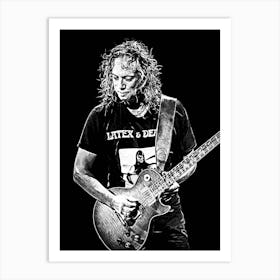 Kirk Hammett metallica band music 7 Art Print