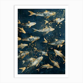 Gold Fish 6 Art Print