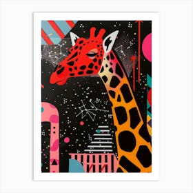 Giraffe 14 Art Print