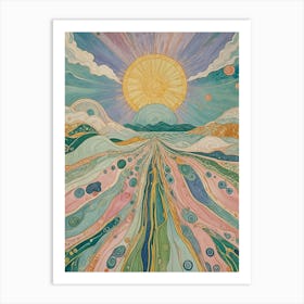 Sun Rising Art Print