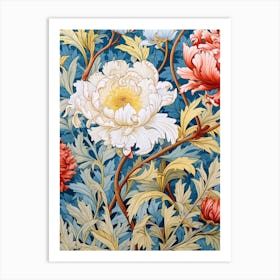 William Morris Peonies 2 Art Print