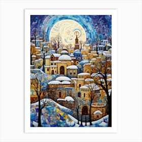 Russian Winter Art Print