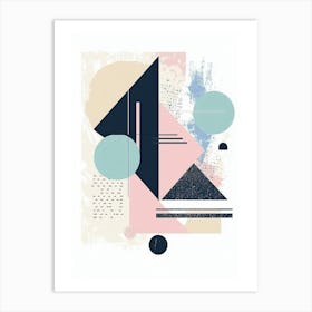 Abstract Geometric Print 5 Art Print