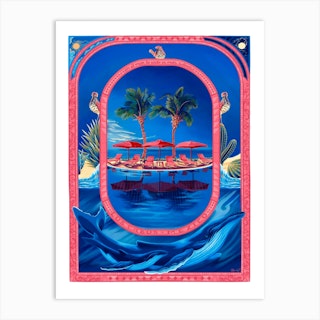 Los Cabos Beach Destination Art Print