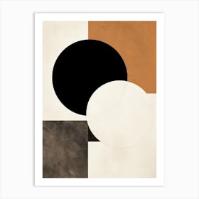 Beige Bauhaus Vkermarkt Vision Art Print