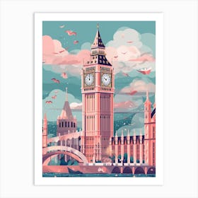 Big Ben, London, Uk Art Print