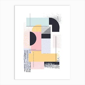 Abstract Geometric Print 10 Art Print