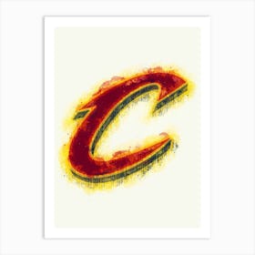 Cleveland Cavaliers 1 Art Print