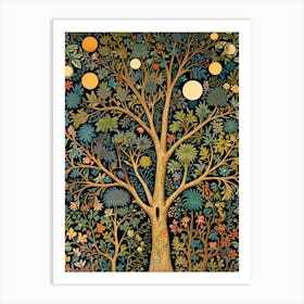 William Morris Tree Of Life 20 Art Print