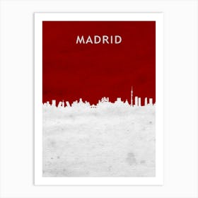 Madrid Spain Art Print