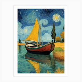 Starry Night 3 Art Print