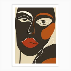 Portrait Of A Woman 394 Art Print