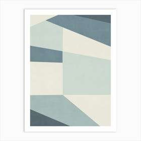 Composition Of Geometric Shapes 36 Art Print