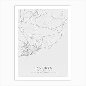 Hastings East Sussex Poster