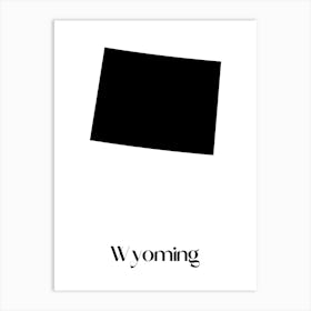 Wyoming 1 Art Print