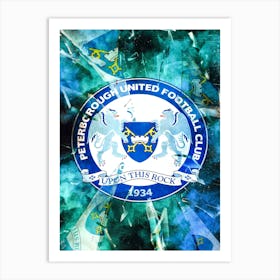 Peterborough United Art Print