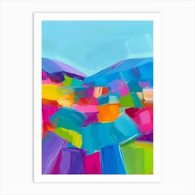 Colorful Landscape Art Print