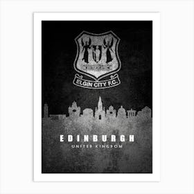 Elgin City Art Print