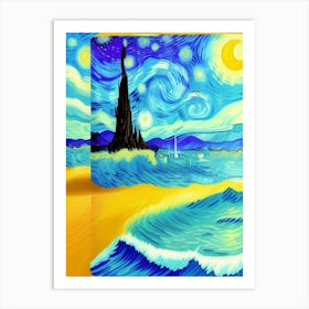 Starry Night 8 Art Print