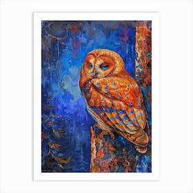 Barn Owl Art Print