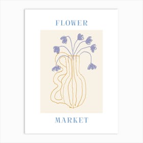 Flower Market 28 Art Print