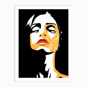 Exhausted Woman Art Print