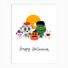 Halloween, Halloween gift, scary gift, Halloween party, Halloween design, Halloween painting..20 Art Print