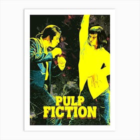 Pulp Fiction movies 7 Art Print