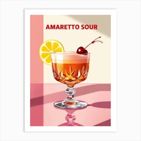 Amaretto Sour 3 Art Print