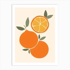 Oranges 5 Art Print