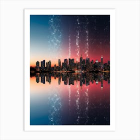 New York City Skyline 1 Art Print