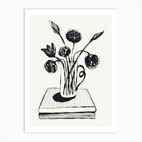 Flowers In A Vase 12 Art Print