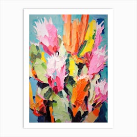 Cactus Painting Notocactus 4 Art Print