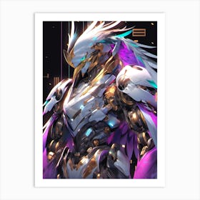 Eagle Cybersuit Art Print