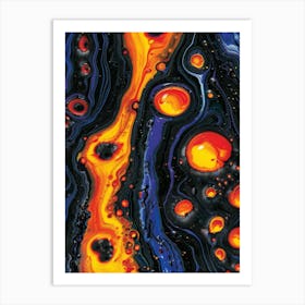 Abstract Oil Painting 2 Art Print