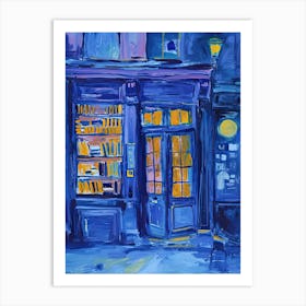 London Book Nook Bookshop 5 Art Print