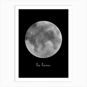 La Luna Art Print