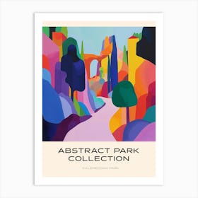 Abstract Park Collection Poster Kalemegdan Park Belgrade Serbia 2 Art Print