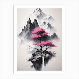 Asian Tree 1 Art Print