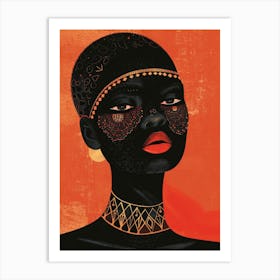 African Woman 70 Art Print