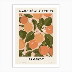 Fruit Market - Apricots Art Print