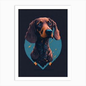 Dachshund Art Print