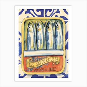 Sardines 9 Art Print