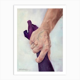 Hands №4 Art Print