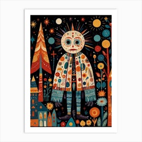 Spooky Night Art Print