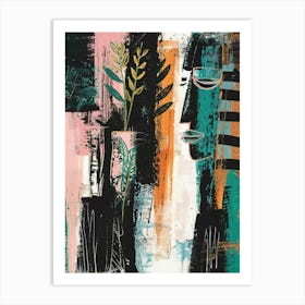 Abstract Painting 1900 Art Print