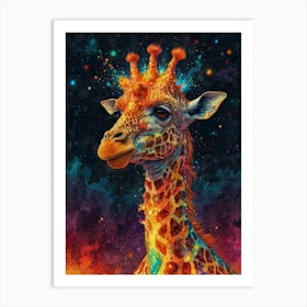 Giraffe 108 Art Print