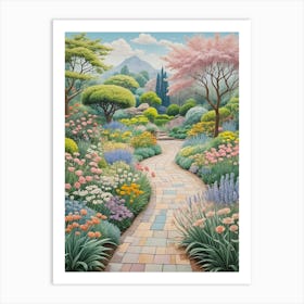 Spring Garden Path no2 Poster