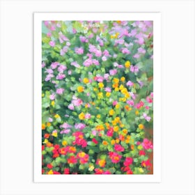 Kalanchoe Impressionist Painting Art Print